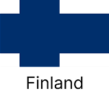 Flags representing countries served