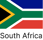 Flags representing countries served